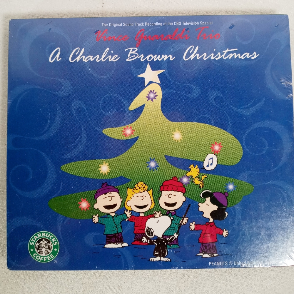 Vince Guaraldi Trio: A Charlie Brown Christmas CD 1997 Starbucks Music Carols.